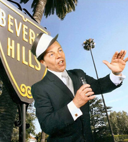 Frank Sinatra Look-a-Like in Beverly Hills
